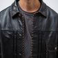 [9.12 sat 11:00 Release] BOWWOW LACE-UP LEATHER TRUCKER JACKET