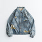 ANACHRONORM CHEAK COMBI DENIM JACKET INDIGO(REMAKE)