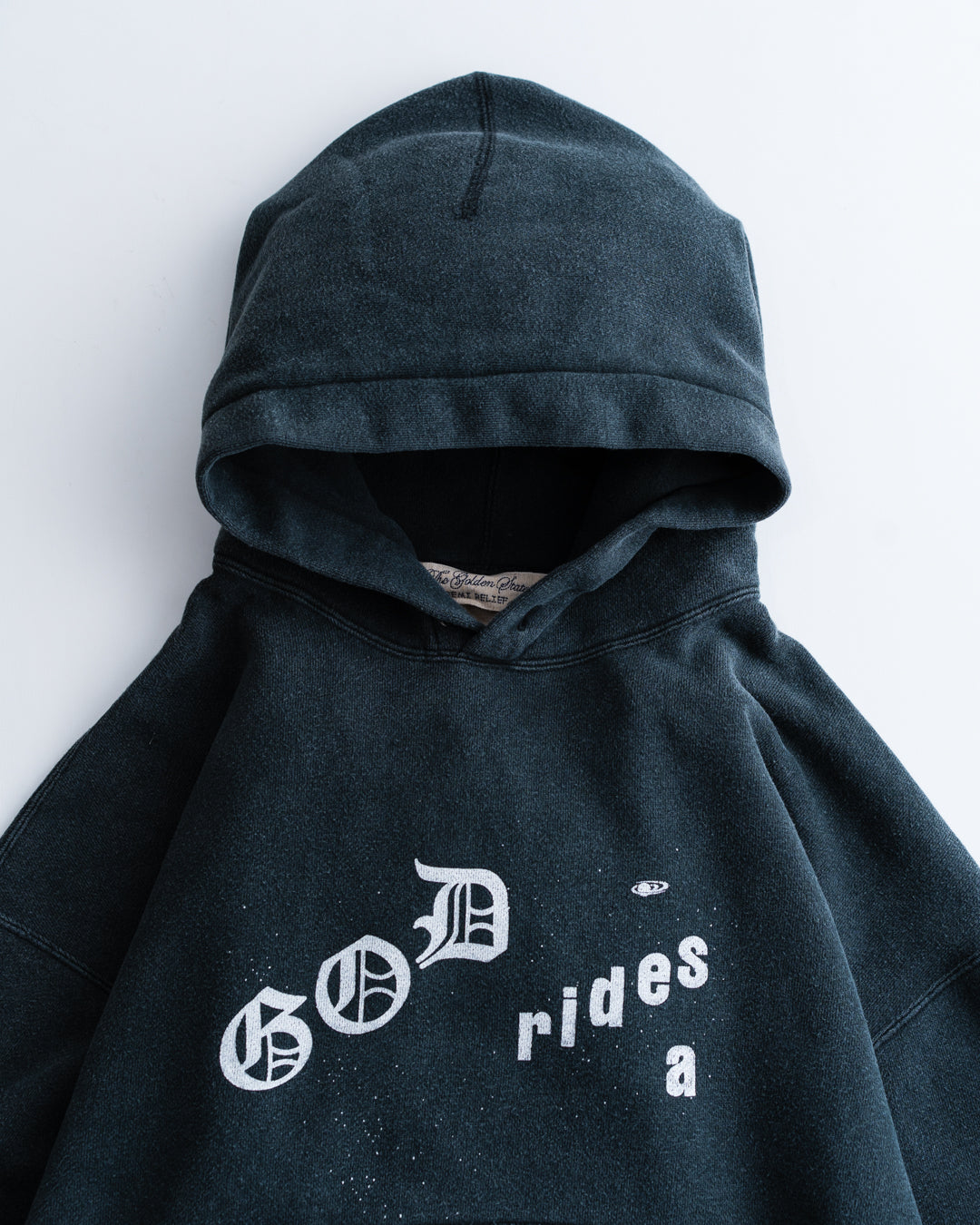 REMI RELIEF SP加工起毛裏毛パーカー(GOD rides a)