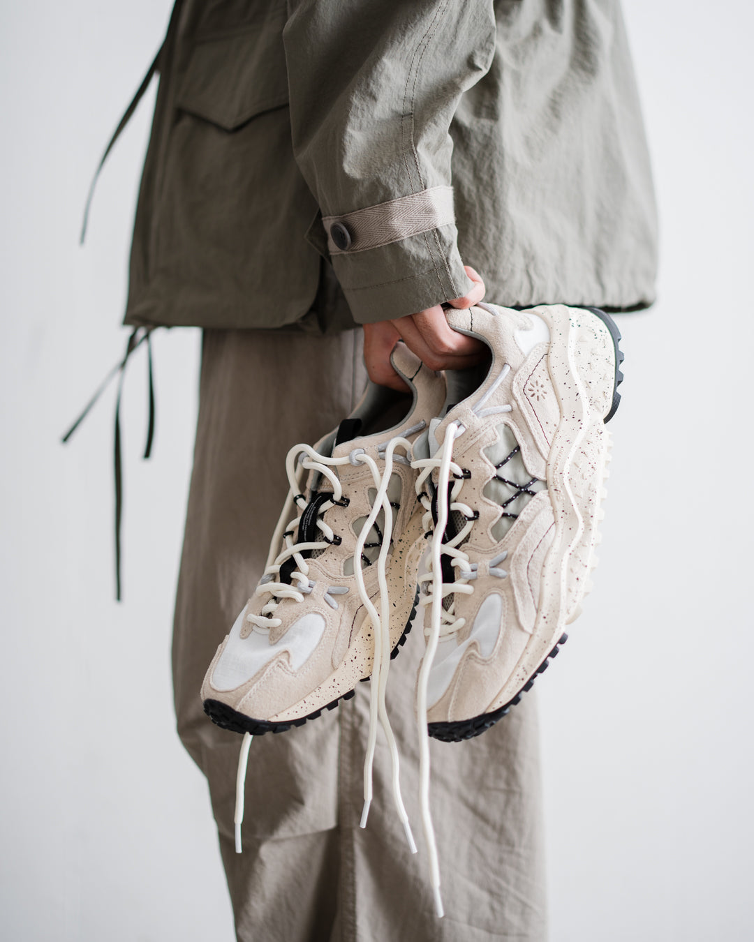 Flower MOUNTAIN YAMABUSHI - WHITE/GRAY (FM125010)
