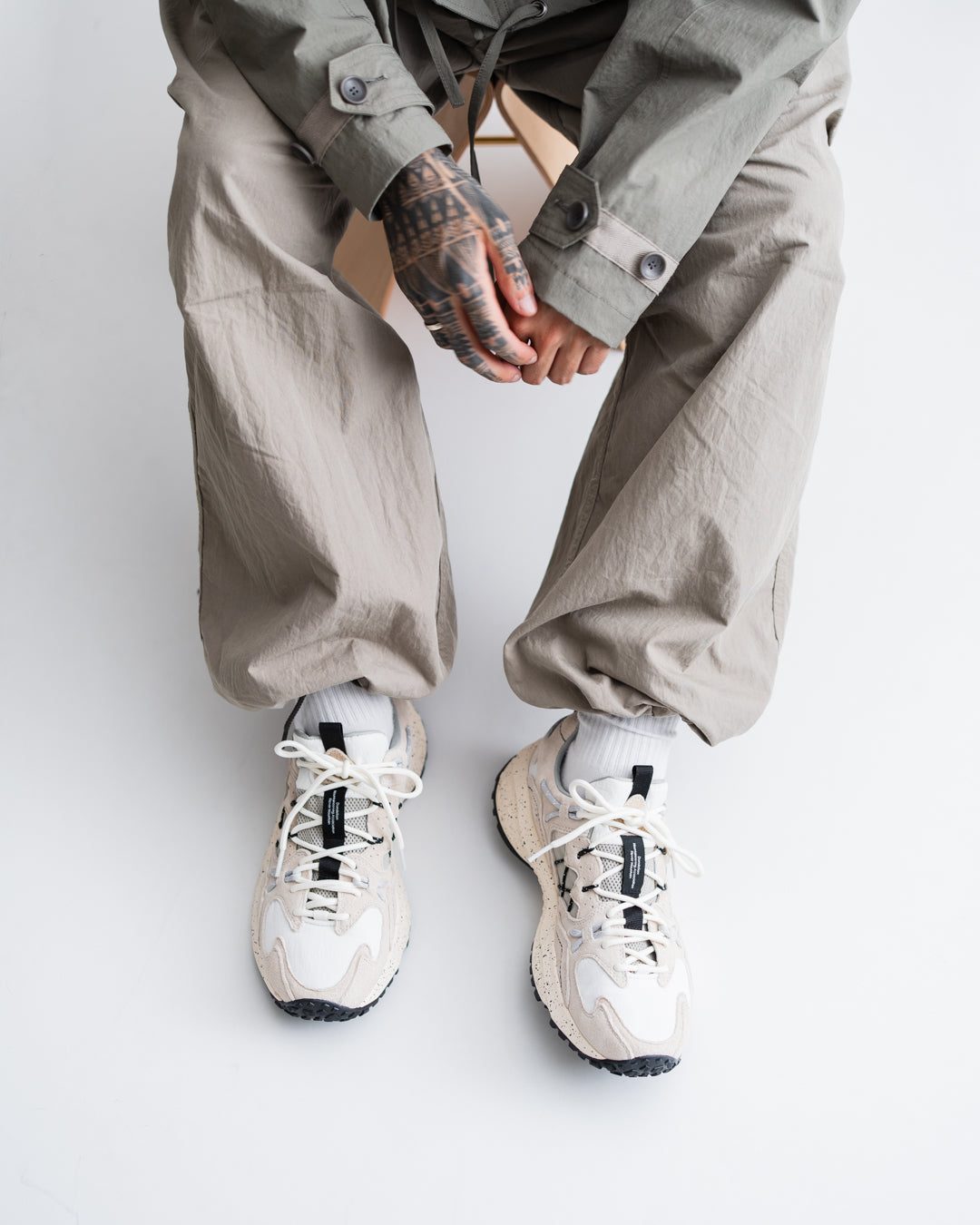Flower MOUNTAIN YAMABUSHI - WHITE/GRAY (FM125010)