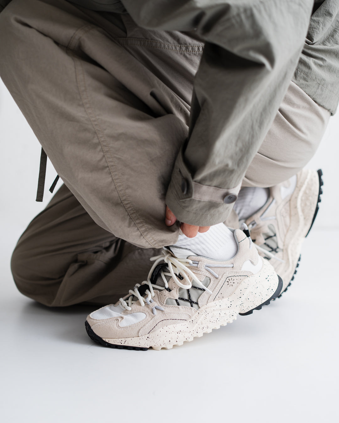 Flower MOUNTAIN YAMABUSHI - WHITE/GRAY (FM125010)