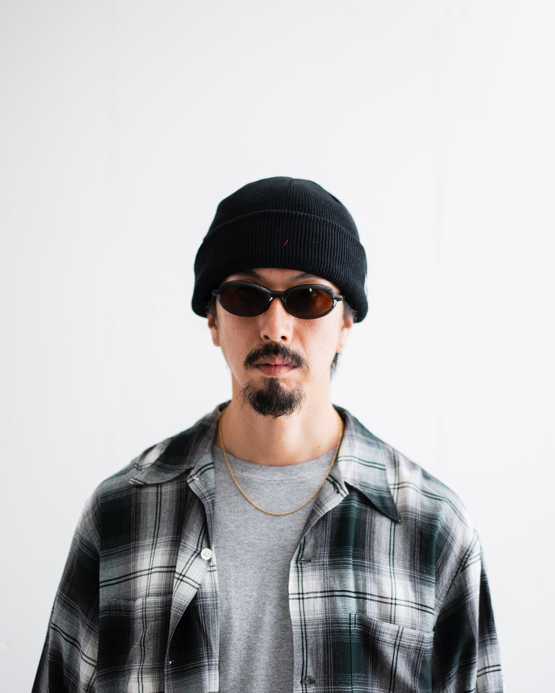 SOLARIS & CO. ACRYLIC COTTON WATCH CAP HUNTER