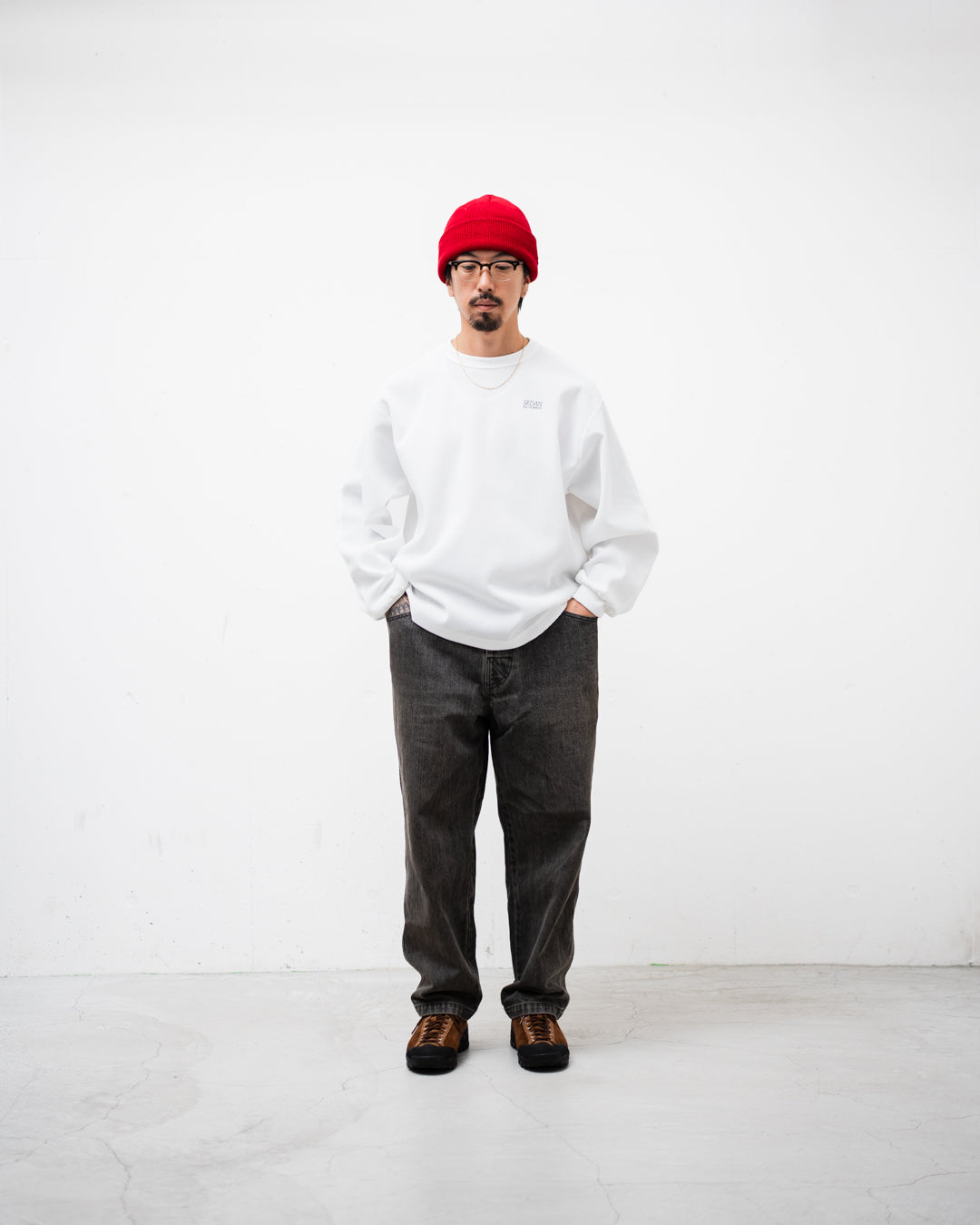 SEDAN ALL-PURPOSE OG Logo Waffle L/S Tee