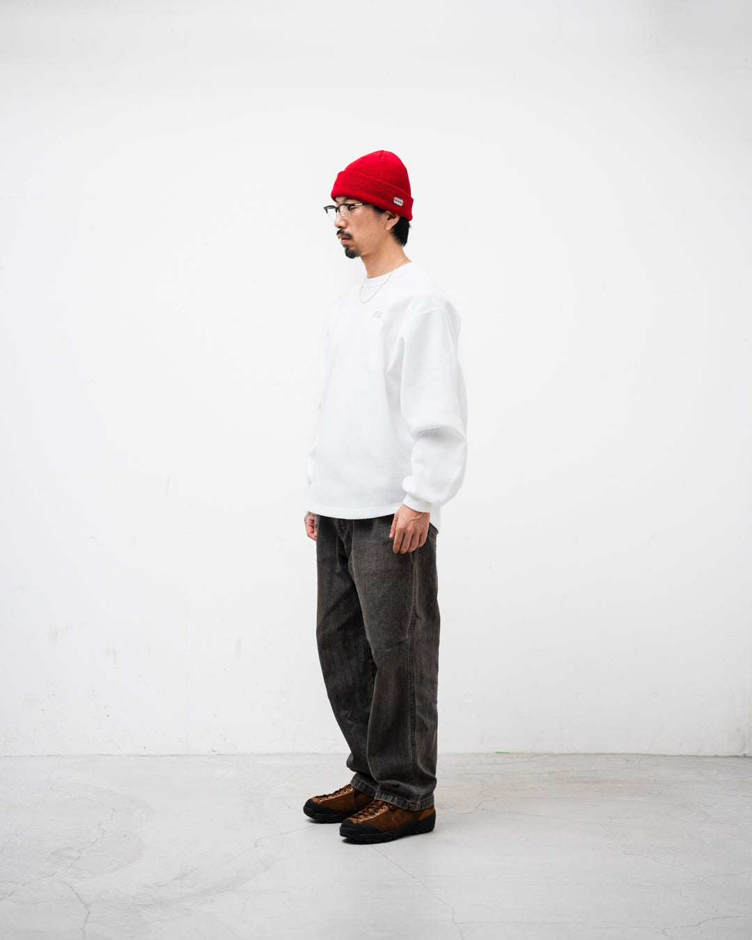 SEDAN ALL-PURPOSE OG Logo Waffle L/S Tee
