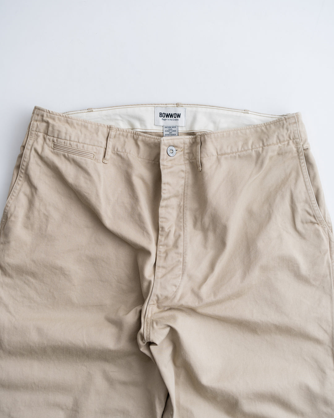 [9.12 sat 11:00 Release] BOWWOW 41 KHAKI TROUSERS