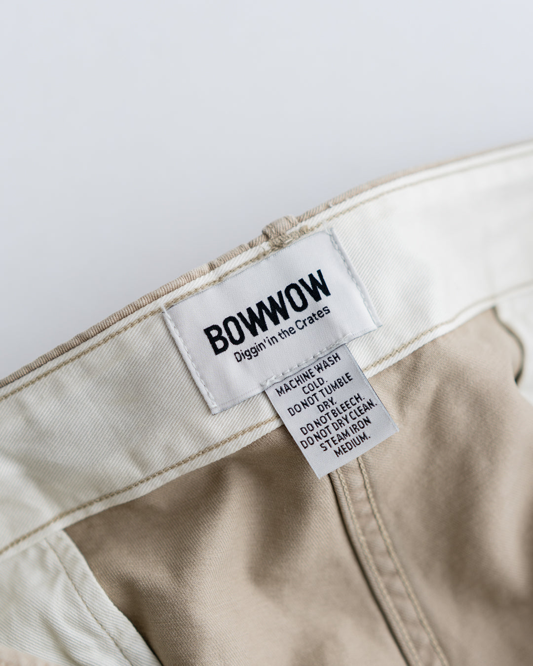 [9.12 sat 11:00 Release] BOWWOW 41 KHAKI TROUSERS