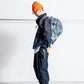 UNTRACE Leather patch baker pants  _190