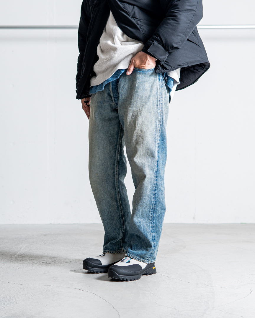 INTERIM VINTAGE WASHED "1953XX SHABBY" SHUTTLE DENIM TROUSERS