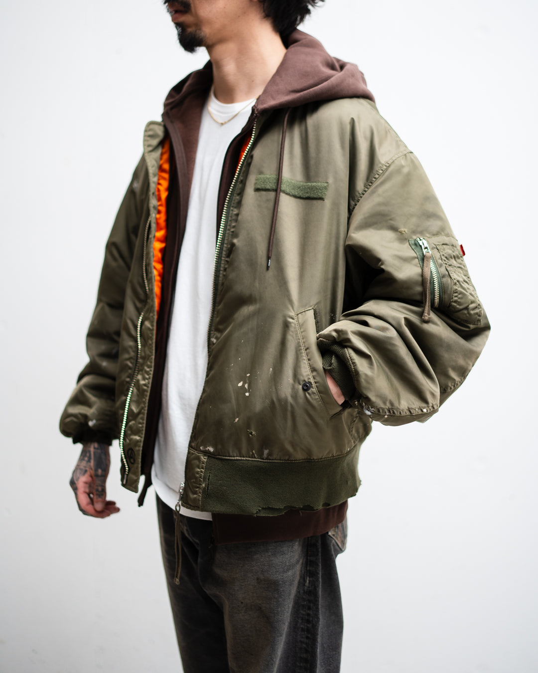 ANACHRONORM DIRTY NYLON MA-1