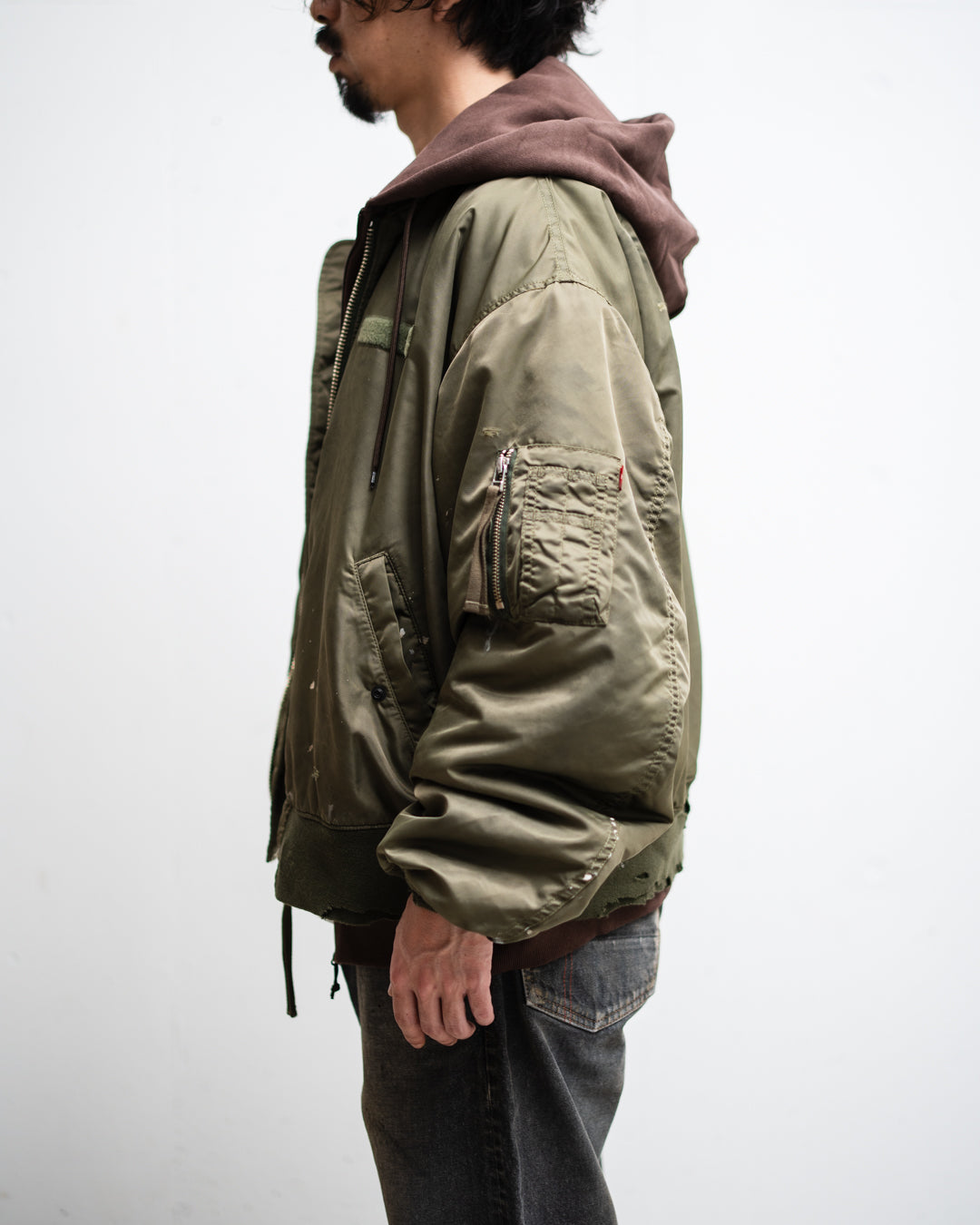 ANACHRONORM DIRTY NYLON MA-1