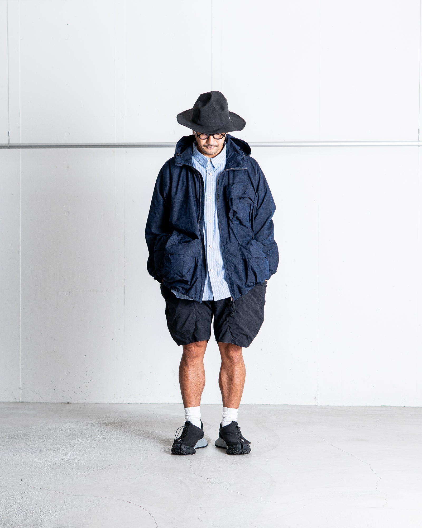 snow peak Indigo C/N Parka