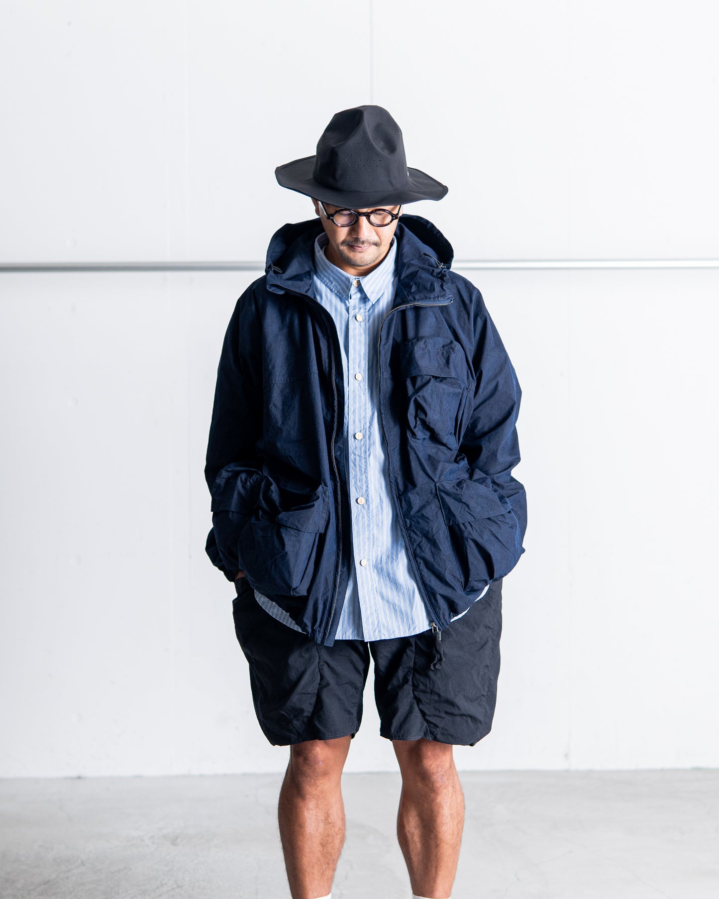 snow peak Indigo C/N Parka