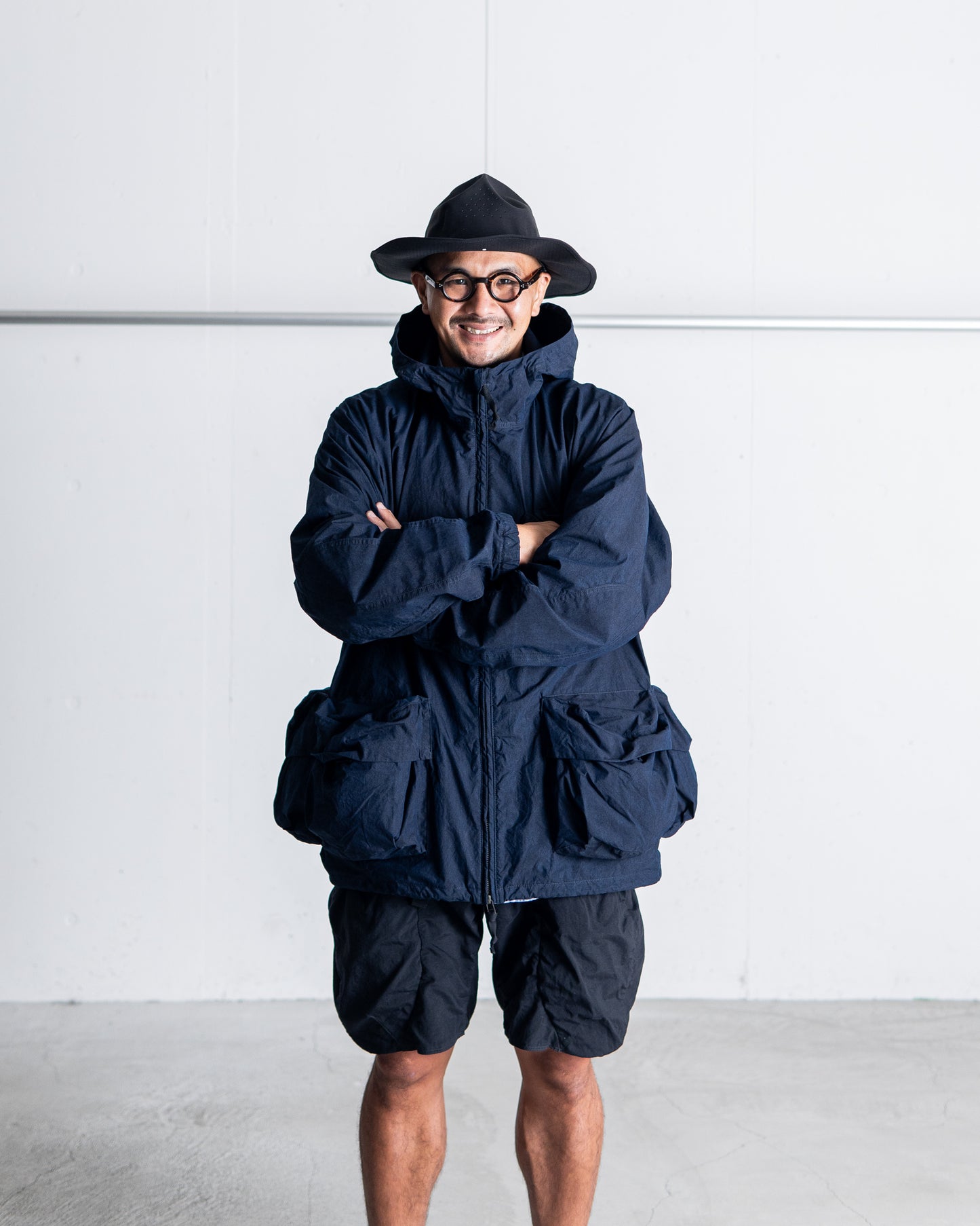 snow peak Indigo C/N Parka