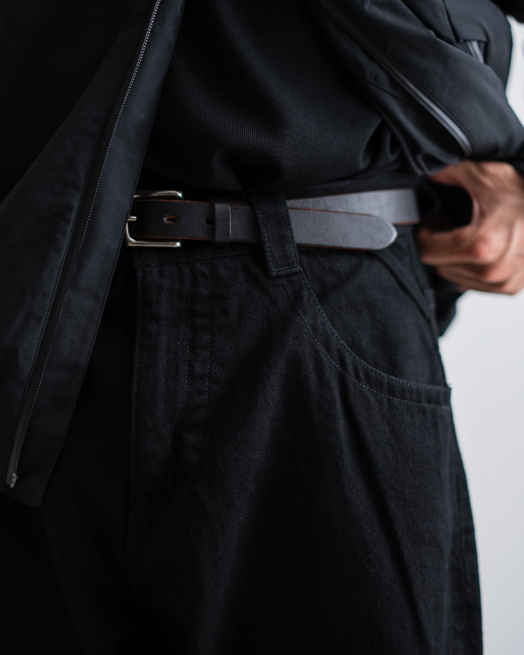 [9.12 sat 12:00 Release] ROTOL Massive Baggy Denim Black