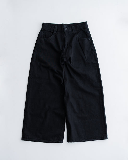 [9.12 sat 12:00 Release] ROTOL Massive Baggy Denim Black