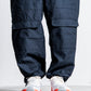 UNTRACE Leather patch baker pants  _190