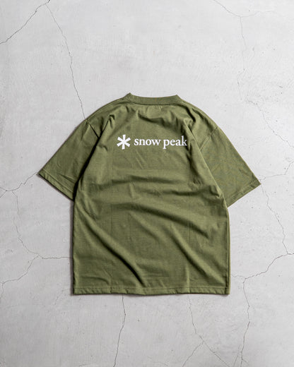 snow peak SP Back Printed Logo T shirt