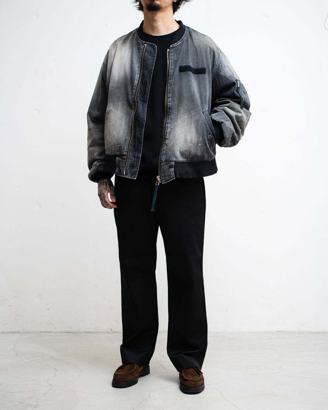 ANACHRONORM AGING DUAL DENIM MA-1