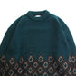 Children of the discordance  3G HAND EMBROIDERY KNIT PULLOVER