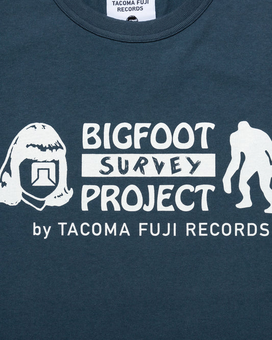 TACOMA FUJI RECORDS BIGFOOT SURVEY PROJECT LOGO  designed by Jerry UKAI