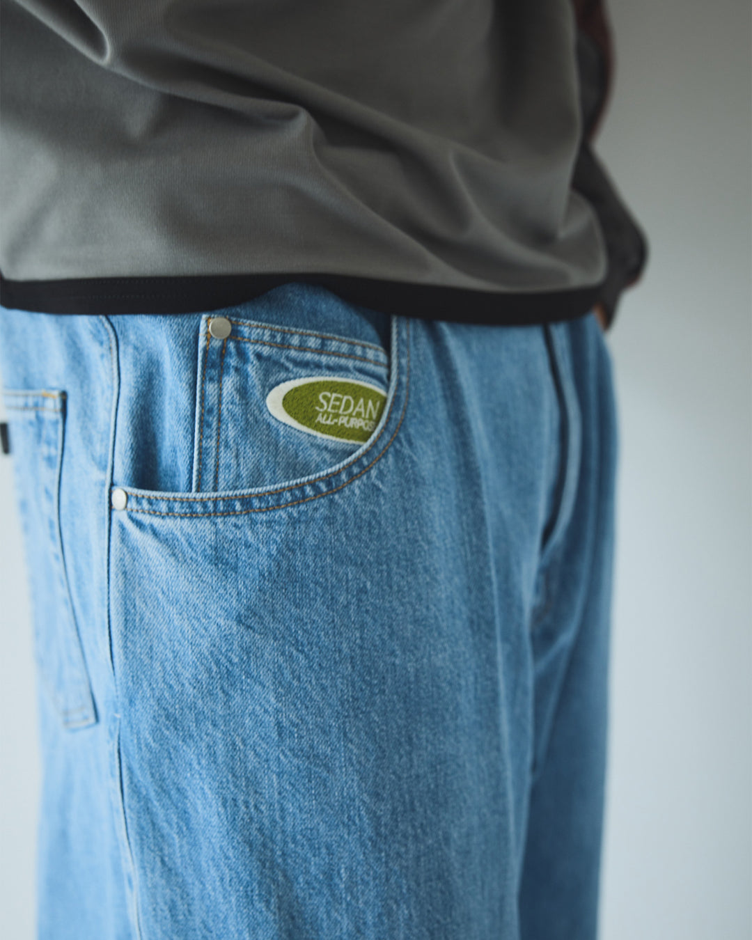 通販] SEDAN ALL-PURPOSE(セダンオールパーパス) OVAL LOGO DENIM PANT ...