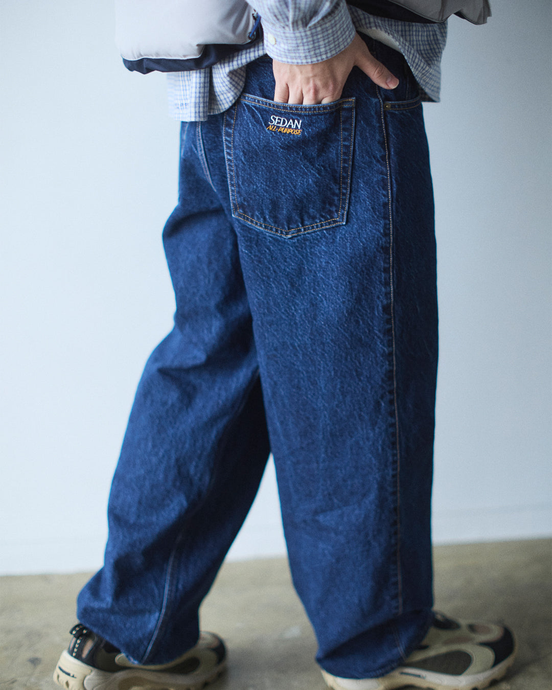 [9.21 sat 12:00 Release] SEDAN ALL-PURPOSE OG Logo Classic Fit Jeans