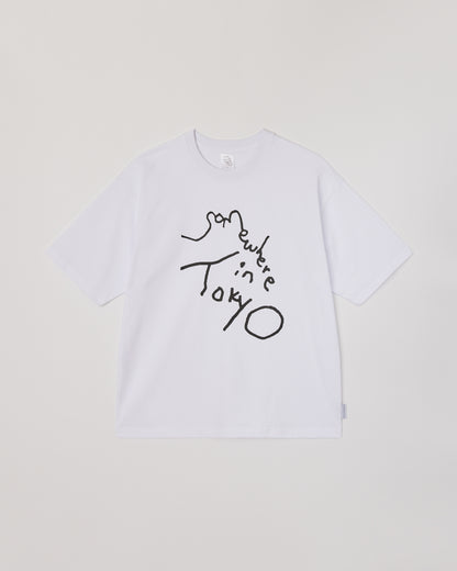 [6.6 sat 12:00 Release] Somewhere in Tokyo Logo Tee / Designed by Tomoo Gokita