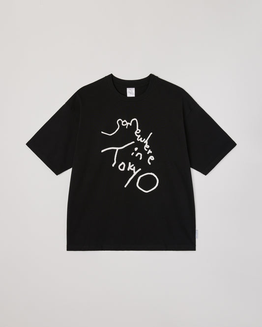 [6.6 sat 12:00 Release] Somewhere in Tokyo Logo Tee / Designed by Tomoo Gokita