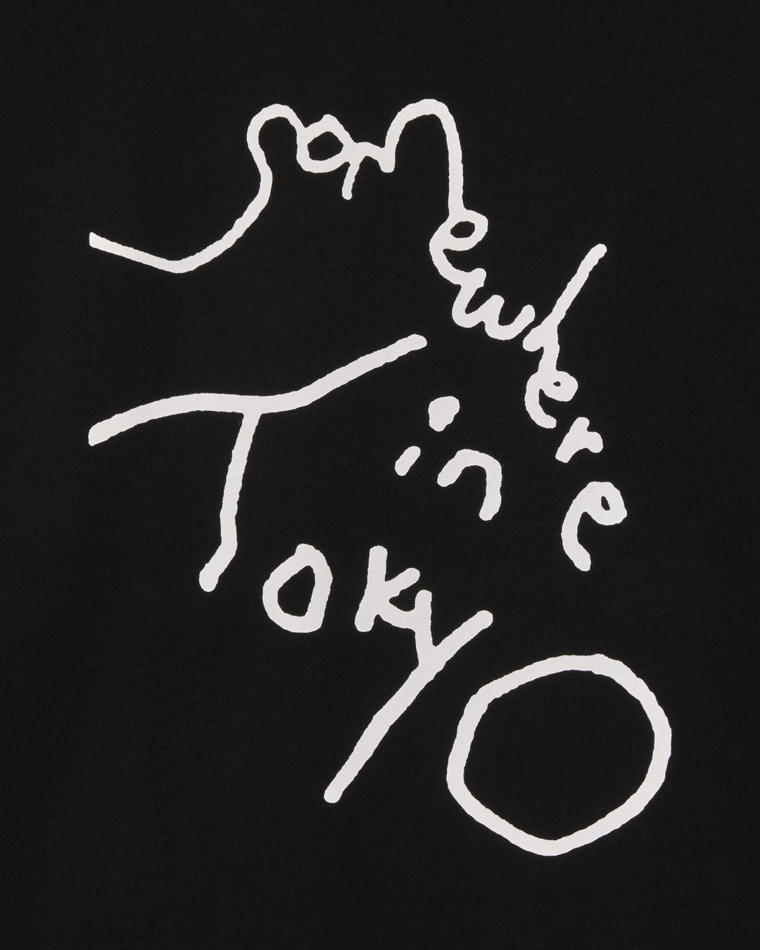 [6.6 sat 12:00 Release] Somewhere in Tokyo Logo Tee / Designed by Tomoo Gokita