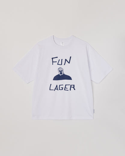 [6.6 sat 12:00 Release] Somewhere in Tokyo FUN LAGER TEE / Designed by Tomoo Gokita