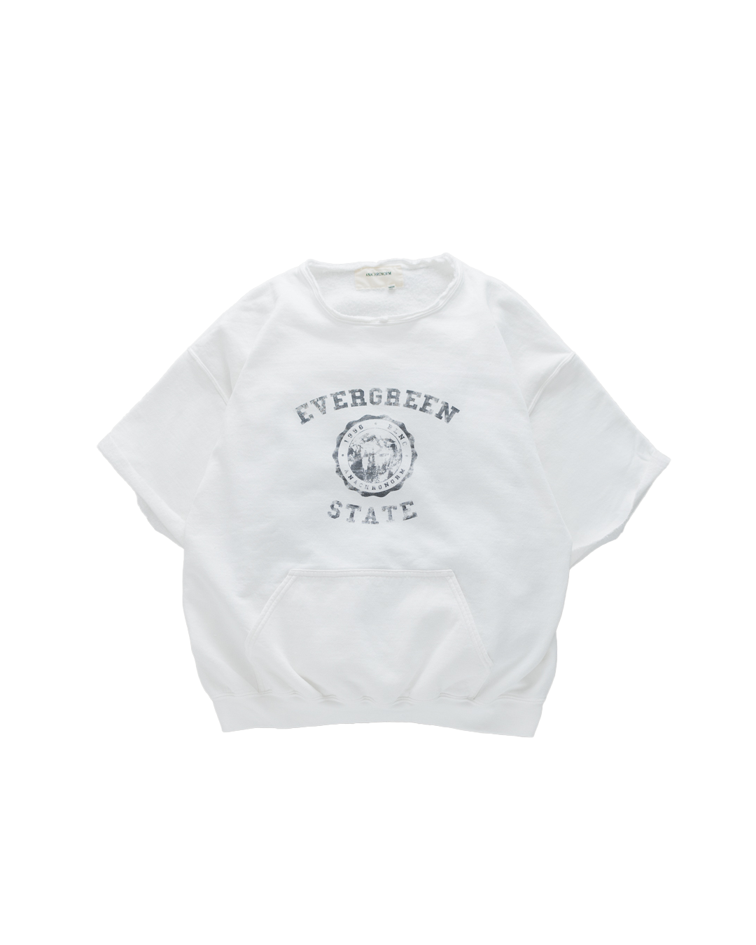 ANACHRONORM COLLEGE CUT-OFF S/S SWEAT