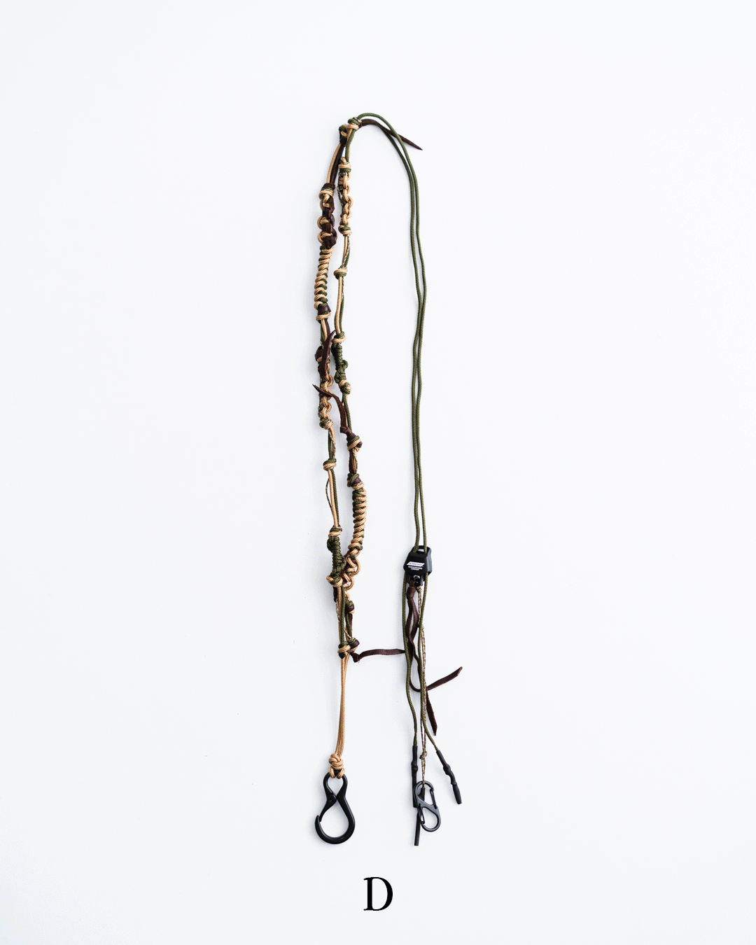 【RESTOCK】B:TOGETHER NARROW ROPE LEATHERMIX