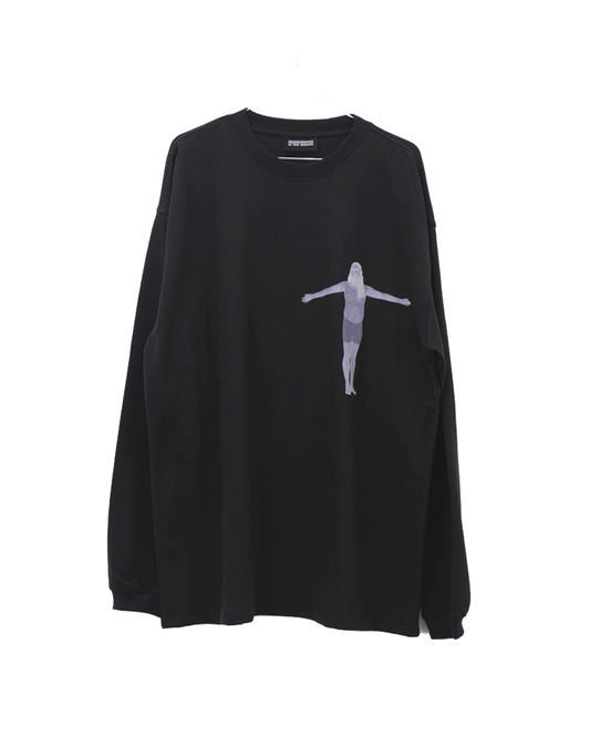 NISHIMOTO IS THE MOUTH CROSS L/S TEE