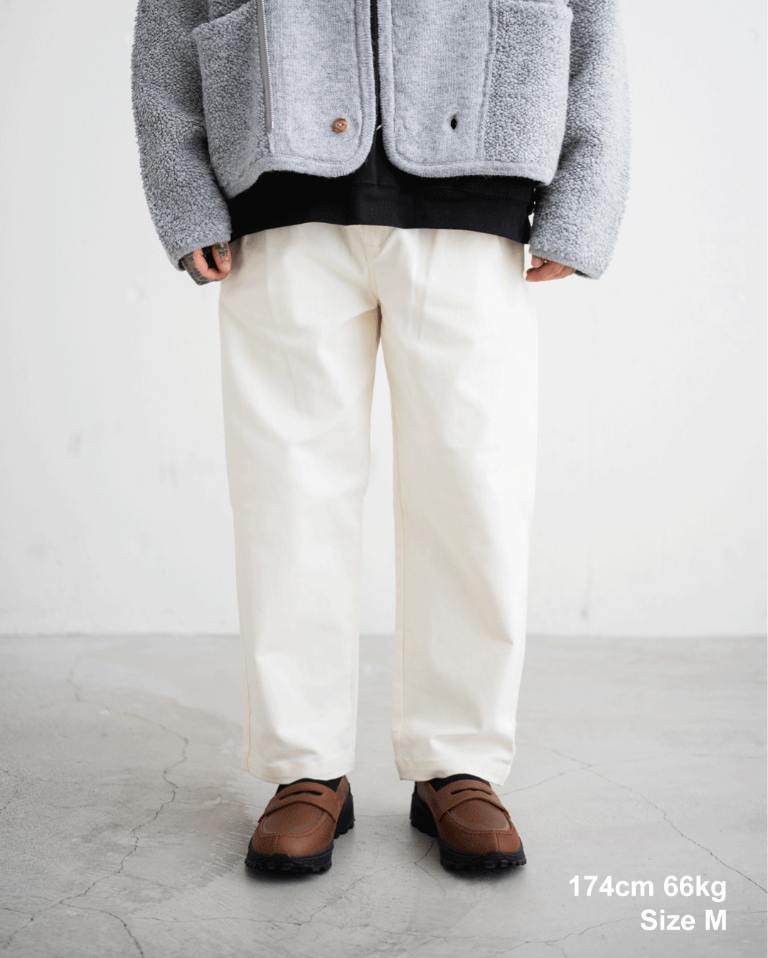 [予約商品 PRE ORDER] average_ Standard 2Tuck Pants
