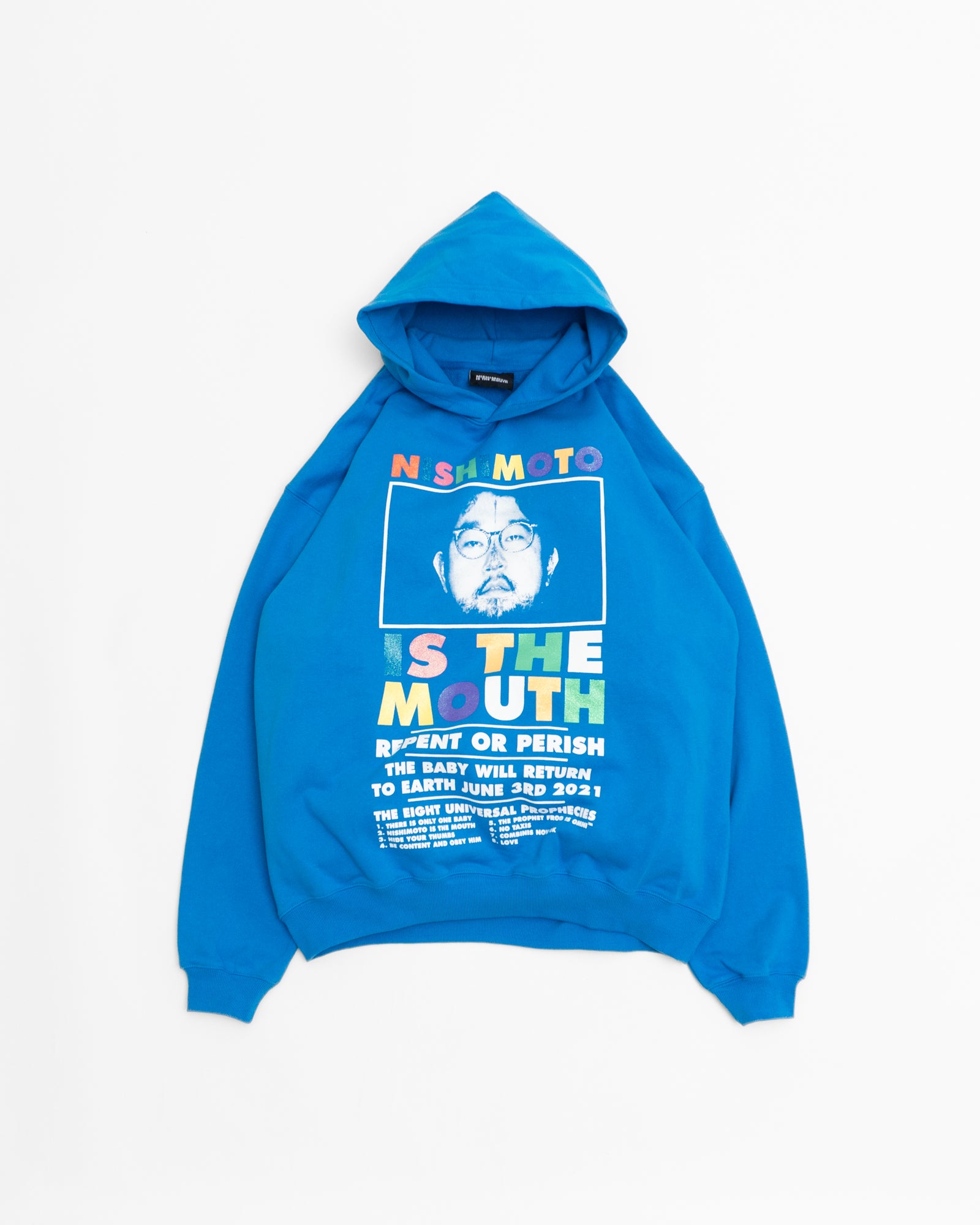 NISHIMOTO IS THE MOUTH CLASSIC SWEAT HOODIE(GLITTER)