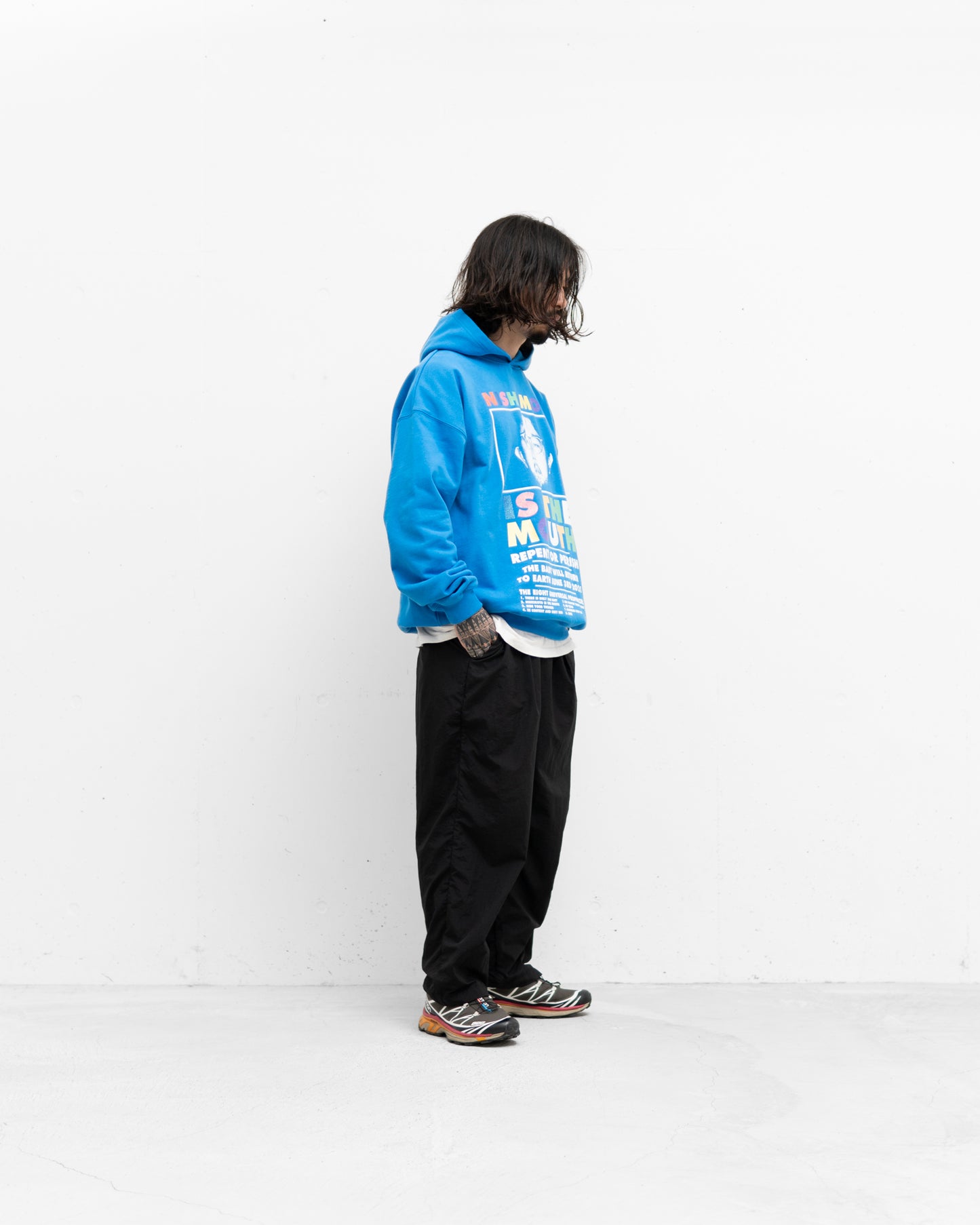 NISHIMOTO IS THE MOUTH CLASSIC SWEAT HOODIE(GLITTER)
