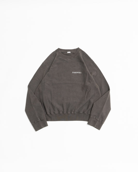 fujimoto　Over Dye Sweat Shirt with CRS