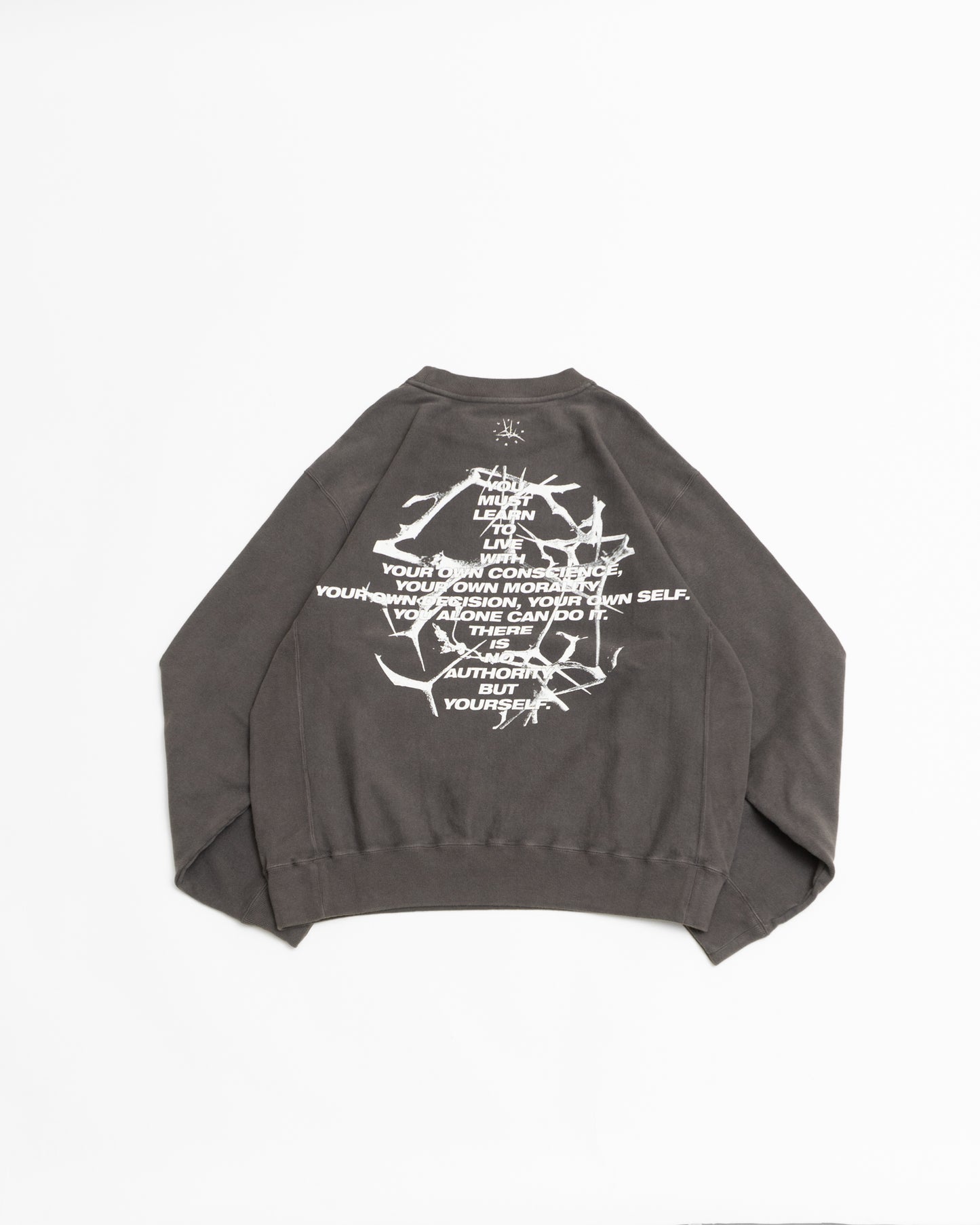 fujimoto　Over Dye Sweat Shirt with CRS