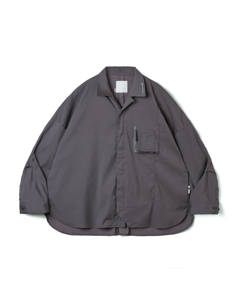 GOOPiEMADE (A).09G - “DUET” Variable-Zip Shirt